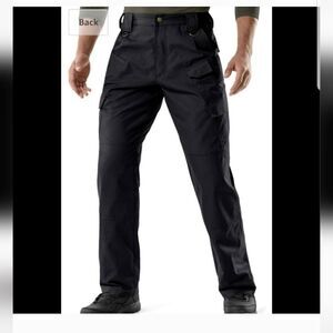 NWT CQR duratex black tactical pants 34XW/34L NEW WITH TAGS